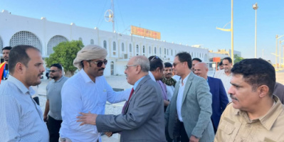 الكثيري وباعوم يصلان المكلا للمشاركة في فعالية حضرموت أولًا بالمكلا