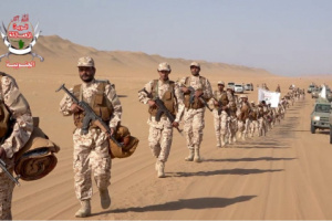قوات العمالقة الجنوبية تنفذ مسيرًا عسكريًّا جديدًا؛ لتعزيز الجاهزية القتالية