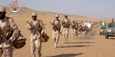 قوات العمالقة الجنوبية تنفذ مسيرًا عسكريًّا جديدًا؛ لتعزيز الجاهزية القتالية