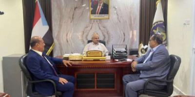 نائب رئيس الجمعية الوطنية يناقش أوضاع محافظة لحج