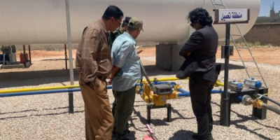 حملة ميدانية للرقابة على محطات تعبئة غاز السيارات في شبوة