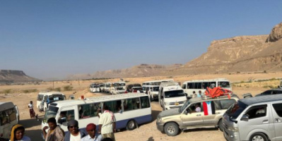 انطلاق موكب جماهيري حاشد من سيئون إلى المكلا للمشاركة في فعالية “حضرموت أولاً”