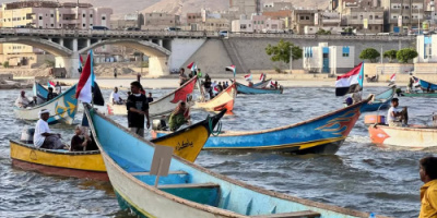 عرض بحري في المكلا احتفاءً بالذكرى التاسعة لتحرير ساحل حضرموت