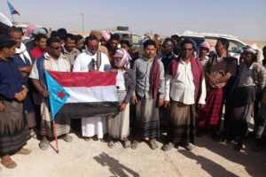 رئيس انتقالي الضليعة يهنئ العميد المحمدي على نجاح مليونية حضرموت أولًا ويشيد بمشاركة أبناء المديرية