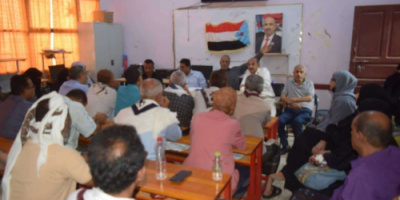 القيادة المحلية لانتقالي الشيخ عثمان تعقد اجتماعها الفصلي الأول للعام الجاري