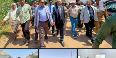 وزير الزراعة ومحافظ لحج يدشنان مشاريع جديدة بكلية ناصر للعلوم الزراعية