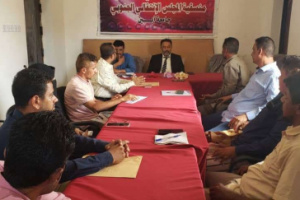 منسقية المجلس الانتقالي بجامعة أبين تعقد اجتماعها الدوري لشهر أبريل