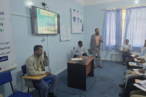 عميد معهد أمين ناشر فرع شبوة يشيد بمستوى التطبيق العملي في هيئة مستشفى الشيخ محمد بن زايد التعليمي