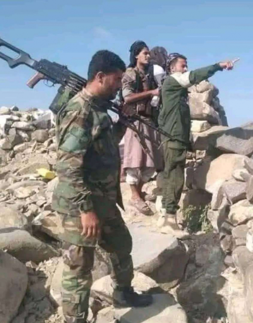 القوات الجنوبية ترد بقوة على مصادر نيران مليشيا الحوثي الارهابية بجبهة يافع الحدودية
