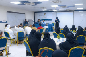 منسقية جامعة حضرموت تنظم ورشة عمل حول العمل النقابي في حضرموت