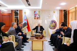 الكثيري يبحث مع السيد ريتشارد بروبست مستجدات الأوضاع السياسية والإنسانية في بلادنا