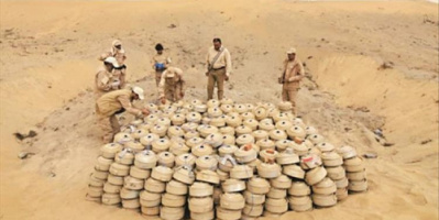 الأمم المتحدة: اليمن يحتل المرتبة الخامسة عالميًا ضمن أكثر البلدان تلوثاً بالألغام الأرضية ومخلفات الحرب