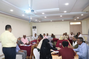 انطلاق دورة تدريبية لبناء قدرات موظفي وزارة الزراعة والري والثروة السمكية في عدن