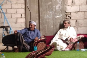 رئيس انتقالي شبوة يؤدي واجب العزاء للشيخ سعيد عوض بن عشيم بوفاة والده