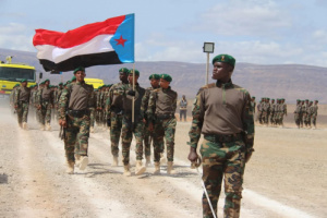 محافظ سقطرى يشهد حفل تخرج الدفعة الثالثة لقوات الدعم والإسناد بمركز الشهيد طاهر السقطري