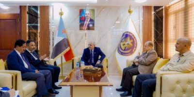 الكثيري يبحث الأوضاع الخدمية في أبين ونشاط هيئات الانتقالي