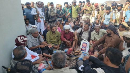 مشائخ ووجهاء مودية يؤكدون دعمهم الكامل لعملية سهام الشرق ورفضهم للإرهاب مشائخ ووجهاء مودية يؤكدون دعمهم الكامل لعملية سهام الشرق ورفضهم للإرهاب