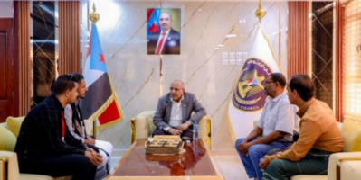 الكثيري يستقبل وفد نقابة عمال مؤسسة موانئ البحر العربي