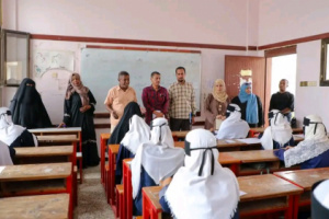 التعليم بالجمعية الوطنية تزور المراكز الامتحانية بزنجبار أبين للاطلاع على سير الامتحانات 