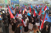 الوقفة النسوية في العاصمة عدن توجه 4 مطالب للمبعوث الأممي
