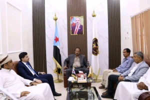 المهرة تشهد مراسيم التسليم والاستلام بين قيادتي الانتقالي السابقة والجديدة