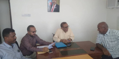 رئيس منسقية الانتقالي بجامعة أبين يلتقي مساعد نائب رئيس الجامعة للشؤون الأكاديمية