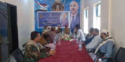 رئيس تنفيذية انتقالي الضالع يلتقي عددًا من الشخصيات الاجتماعية ومشايخ منطقة مريس