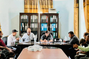 الجعفري يرأس اجتماعا بمكتب الشباب لمناقشة ترتيبات إقامة الدوري الرياضي بالشعيب