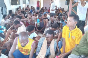 عملية بحرية نوعية لقوات الحزام الأمني بالصبيحة تسفر عن ضبط زورق تهريب على بُعد 30 ميلاً بحرياً