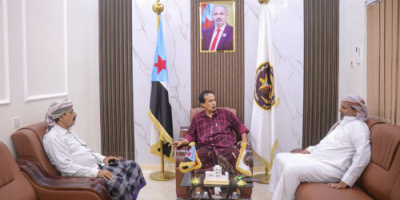 رئيس انتقالي المهرة يلتقي بعضو فريق الحوار الجنوبي عوض بلحاف لبحث آفاق التكاتف الوطني
