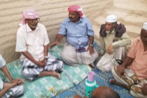 رئيس انتقالي تريم يزور عددًا من الشخصيات الاجتماعية والمناضلين بالمديرية