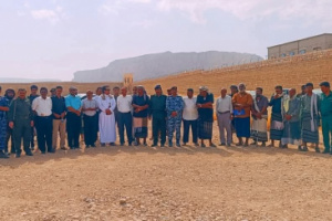 النيابة العامة وشرطة محافظة شبوة تنفذ حكم القصاص الشرعي بحق المدان يوسف بجنف