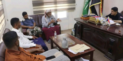 رئيس انتقالي حضرموت يطّلع على أوضاع مديرية غيل باوزير 
