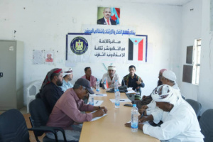 توحيد الخطاب الديني ونشر ثقافة الإعتدال ونبذ التطرف محاضرة لانتقالي المحفد بأبين