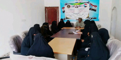 انتقالي أحور ينظم ورشة عمل للكوادر النسائية في اللجان المحلية بمراكز المديرية