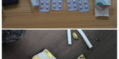 مكافحة المخدرات بأمن العاصمة عدن تضبط مروجين بحوزتهم حبوب مخدرة