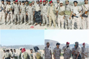 رئيس انتقالي المحفد يتفقد المواقع العسكرية للواء الأول دعم وإسناد ويشيد بجاهزيته القتالية بالمديرية