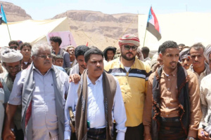رئيس انتقالي حضرموت يشهد الزواج الجماعي الميسر الأول لعدد 100 عريس وعروس في مديرية يبعث