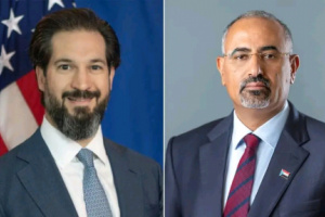 الرئيس الزُبيدي يبحث مع القائم بأعمال السفير الأمريكي تطورات الأوضاع في بلادنا والمنطقة