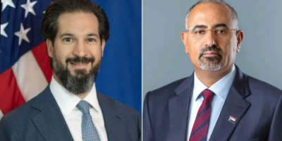 الرئيس الزُبيدي يبحث مع القائم بأعمال السفير الأمريكي تطورات الأوضاع في بلادنا والمنطقة