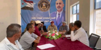 رئيس انتقالي الضالع يلتقي ممثل منظمة اليونبس لمناقشة تدخلات المنظمة بالمحافظة