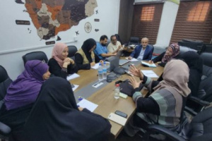 الشبحي يجتمع بممثلي منظمة الصحة وصندوق السكان