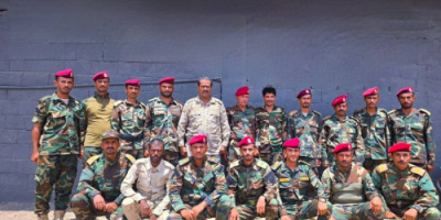 العميد الكليبي يلتقي خريجي الكلية الحربية من قوات دفاع شبوة ويشيد بدورهم المرتقب في الميدان