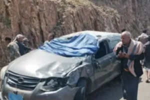 وفاة سائق وإصابة آخرين في حادث مروري على طريق الحسينية - ذمار