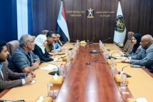 المجلس الانتقالي الجنوبي يبحث مع مكتب الأوتشا التدخلات الإنسانية العاجلة لنازحي قرية قرين بالمسيمير