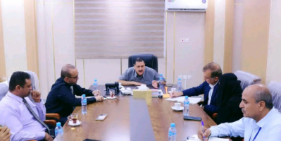 مدير أمن العاصمة عدن يلتقي ممثل المفوضية السامية لحقوق الإنسان التابعة للأمم المتحدة