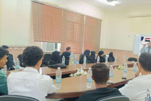 منسقية الانتقالي في كلية العلوم الإدارية بجامعة عدن تنظم دورة إرشادية لأعضاء المجلس الطلابي