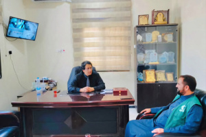 الوكيل الخليفي يبحث مع ائتلاف الخير تدخلات مركز الملك سلمان الإغاثية بشبوة