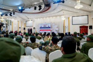 إدارة أمن العاصمة عدن تختتم أسبوع التوعية بمناسبة اليوم العالمي لمكافحة المخدرات بحفل خطابي 