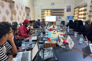 الفريق الأكاديمي بمنسقية انتقالي جامعة حضرموت يختتم دورة تدريبية في برنامج SPSS
